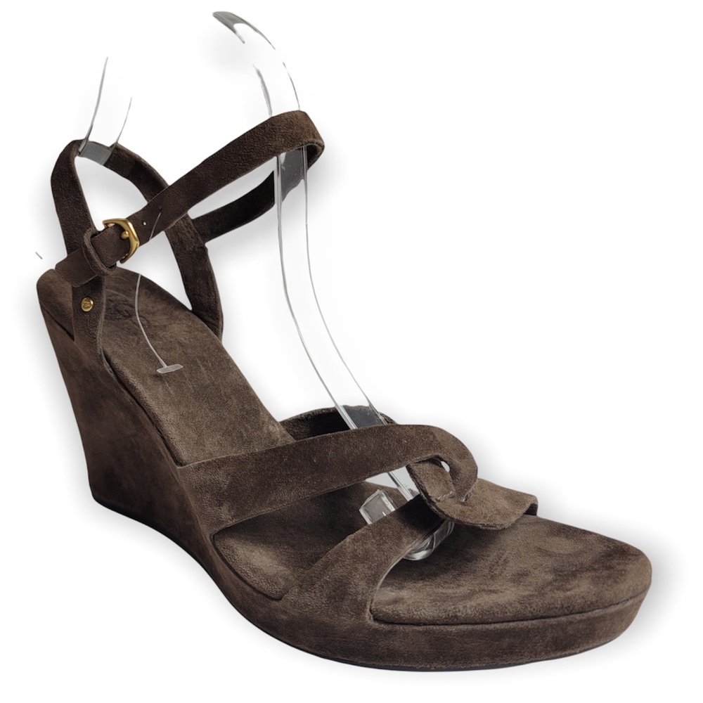 NWOT UGG Arianna Suede Wedge Sandals